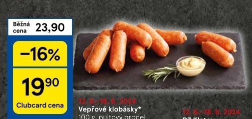 Klobása z vepřového masa