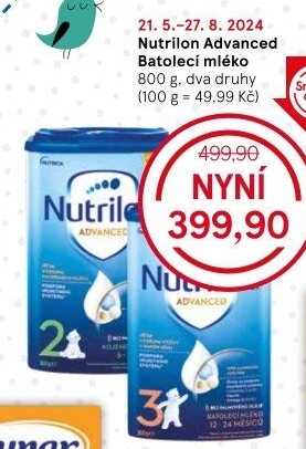 Kojenecká výživa Nutrilon Advanced