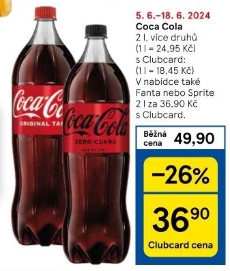 Limonáda Coca Cola