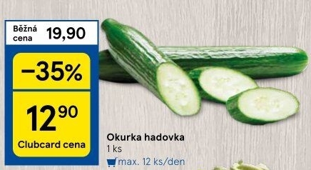Okurka salátová - hadovka