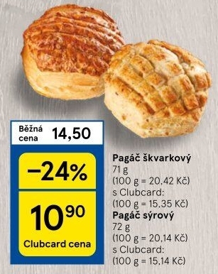 Pagáč škvarkový