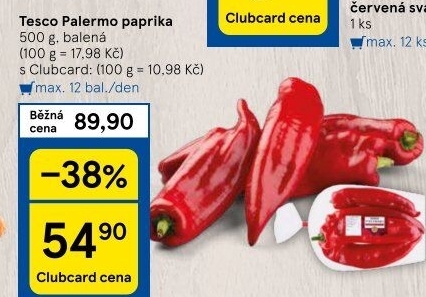 Paprika Palermo Tesco