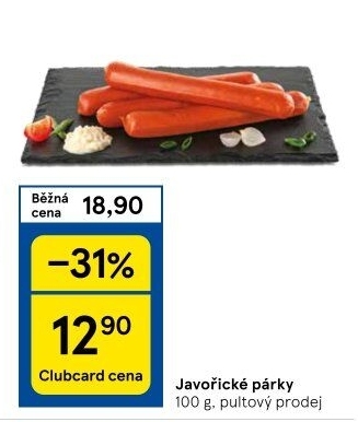Párky javořické