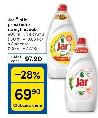 Prostředek na nádobí Jar