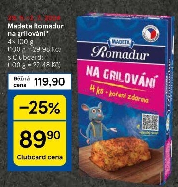 Sýr Romadur na gril Madeta
