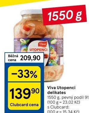 Utopenci delikates Viva