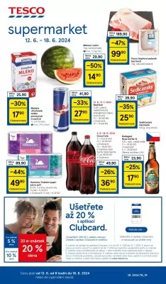 akční leták Tesco 12.6.2024-18.6.2024