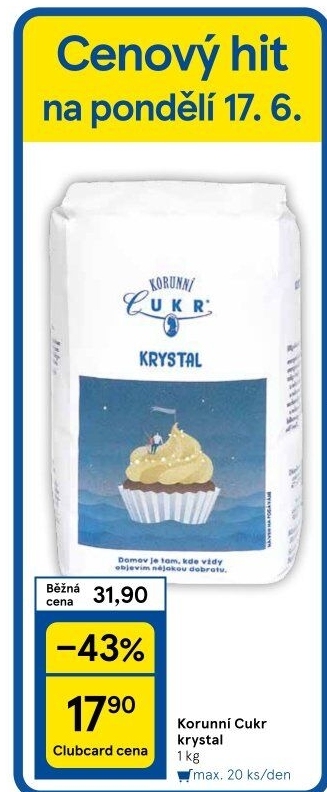 Cukr krystal Korunní