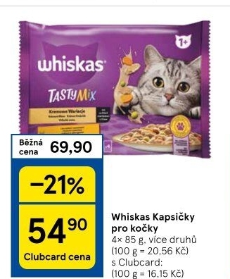 Kapsičky pro kočky Whiskas