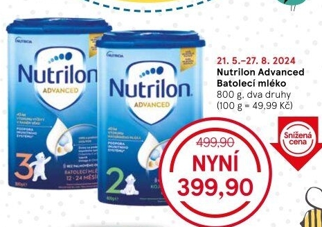 Kojenecká výživa Nutrilon Advanced