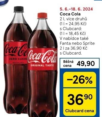 Limonáda Coca Cola
