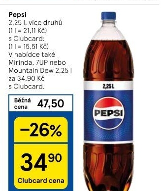 Limonáda Pepsi