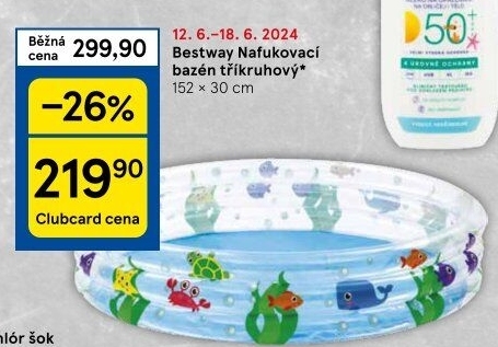 Nafukovací dětský bazén Bestway