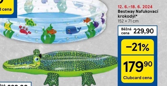 Nafukovací zvíře s úchyty Bestway