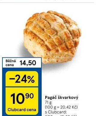 Pagáč škvarkový