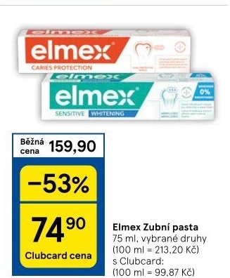 Pasty na zuby Elmex