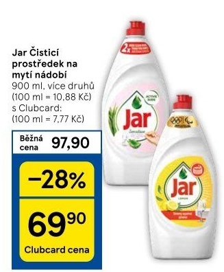 Prostředek na nádobí Jar