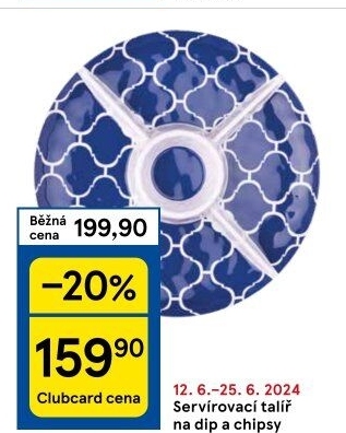 Servírovací talíř