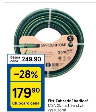 Zahradní hadice Fitt Professional
