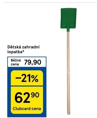 Zahradní lopata dětská