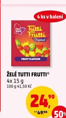 Bonbony Tutti Frutti Red Band