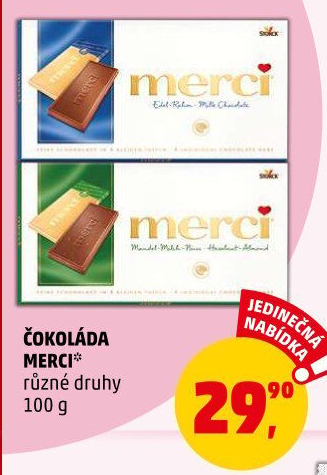 Čokoláda Merci