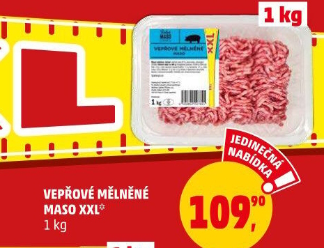 Maso mleté vepřové Dobré maso