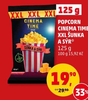 Popcorn do mikrovlnky Cinema Time