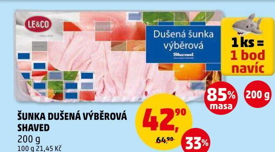 Šunka dušená výběrová LE&amp