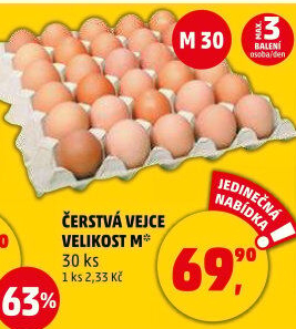 Vejce M