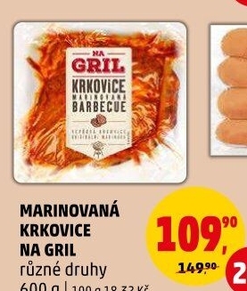 Vepřová krkovice marinovaná Na gril Penny