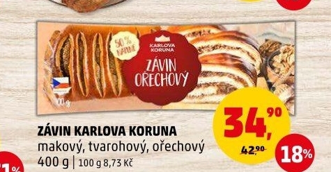 Závin Karlova Koruna