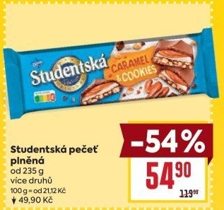 Čokoláda Studentská pečeť Orion
