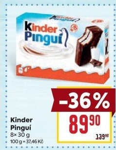 Dezert Pinguí Kinder