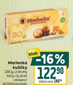 Kuličky Marlenka