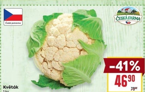 Květák Česká farma