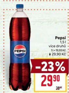 Limonáda Pepsi