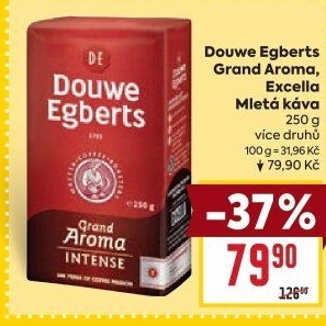 Mletá káva Grand Aroma Douwe Egberts