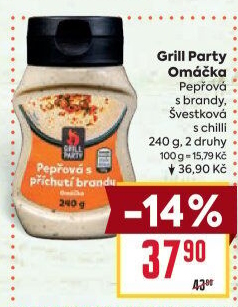 Omáčky Grill Party