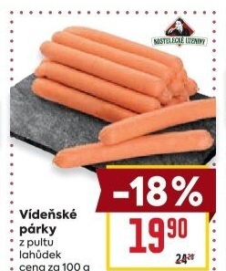 Párky vídeňské Kostelecké uzeniny