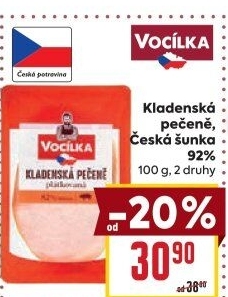 Pečeně kladenská Vocílka