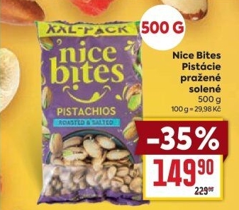Pistácie pražené Nice Bites