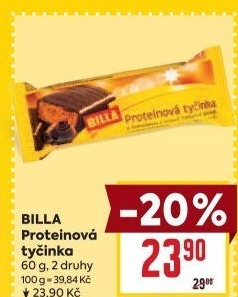 Proteinová tyčinka Billa