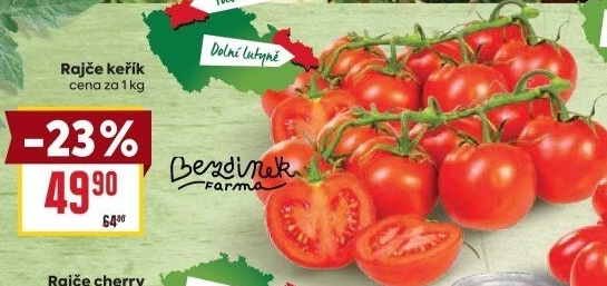 Rajčata keříková Farma Bezdínek