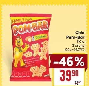 Snack PomBär Chio