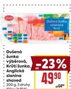 Šunka dušená výběrová LE&amp