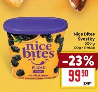 Švestky sušené Nice Bites