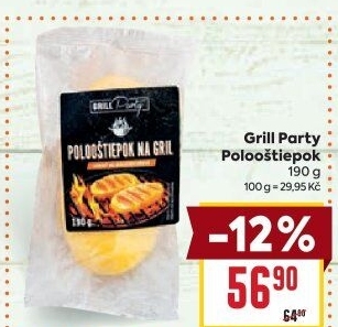 Sýr Polooštiepok na gril Grill Party