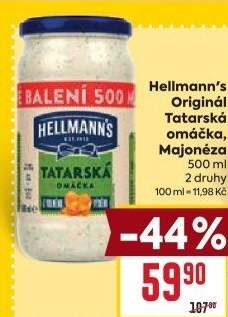 Tatarská omáčka Hellmann'