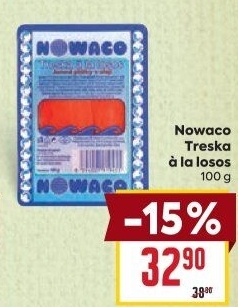 Treska a la losos Nowaco